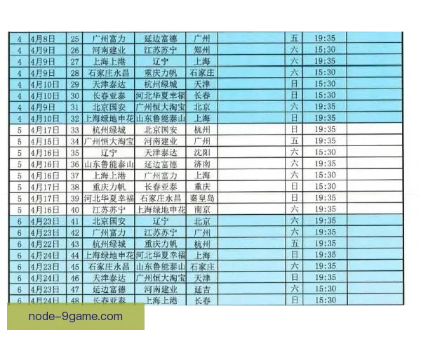 粤超联赛最新赛程全览及关键比赛时间安排指南
